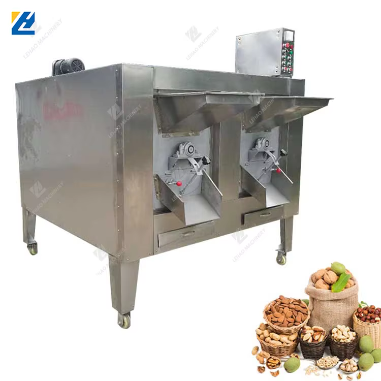 100kg 300kg 500kg Nut Roasting Machine — image 4