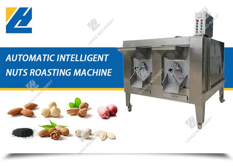 100kg 300kg 500kg Nut Roasting Machine — image 5
