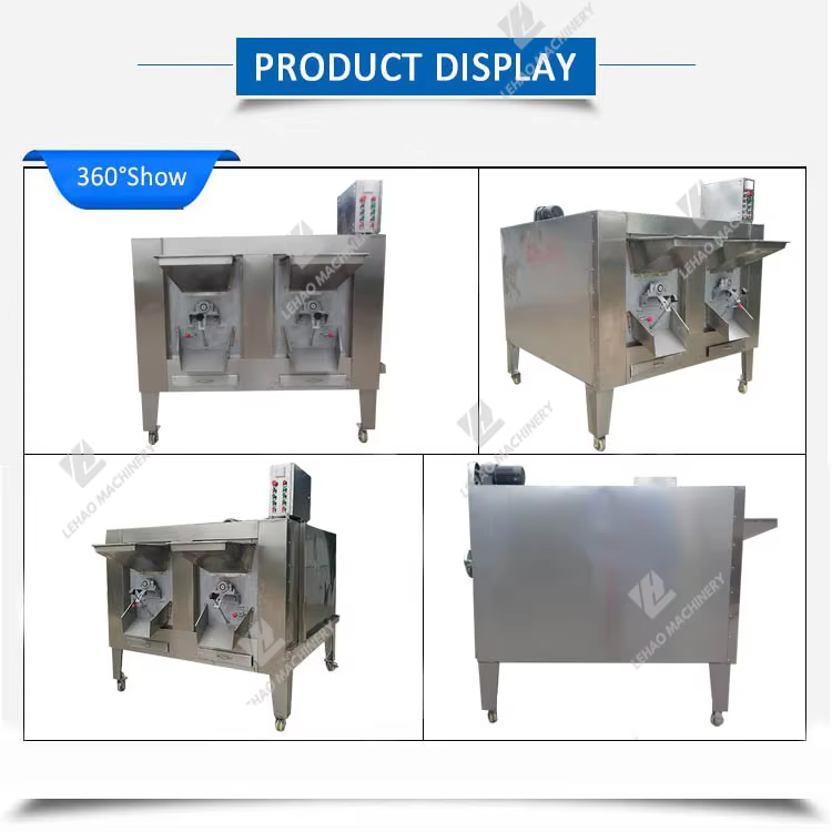 100kg 300kg 500kg Nut Roasting Machine — image 6