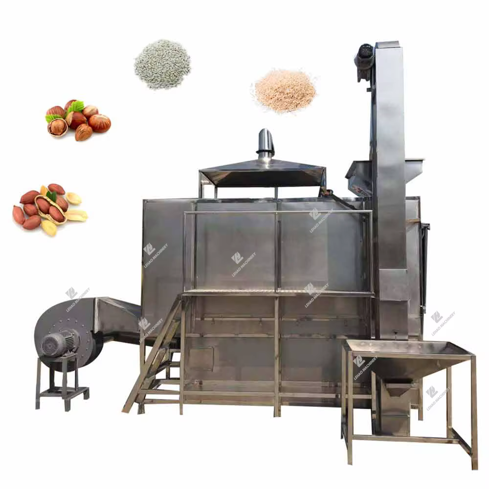 Electricity Gas Conveyor Belt Peanut Sesame — image 2