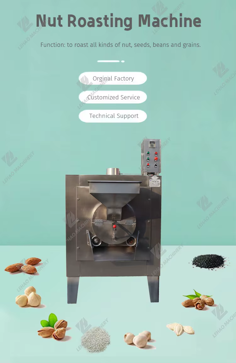 High Quality Nut Roasting Machine Beans — image 3