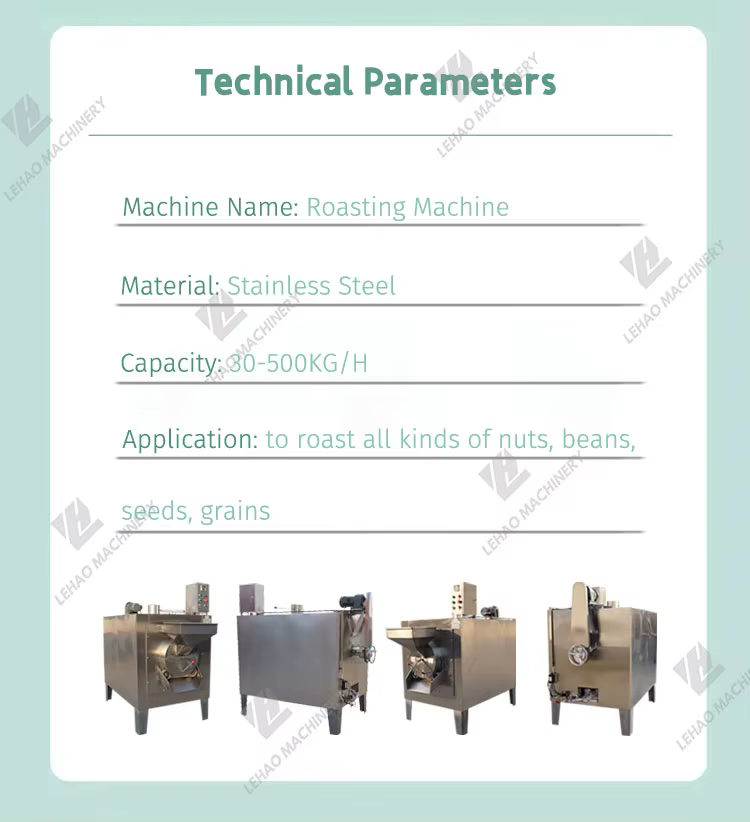 High Quality Nut Roasting Machine Beans — image 4