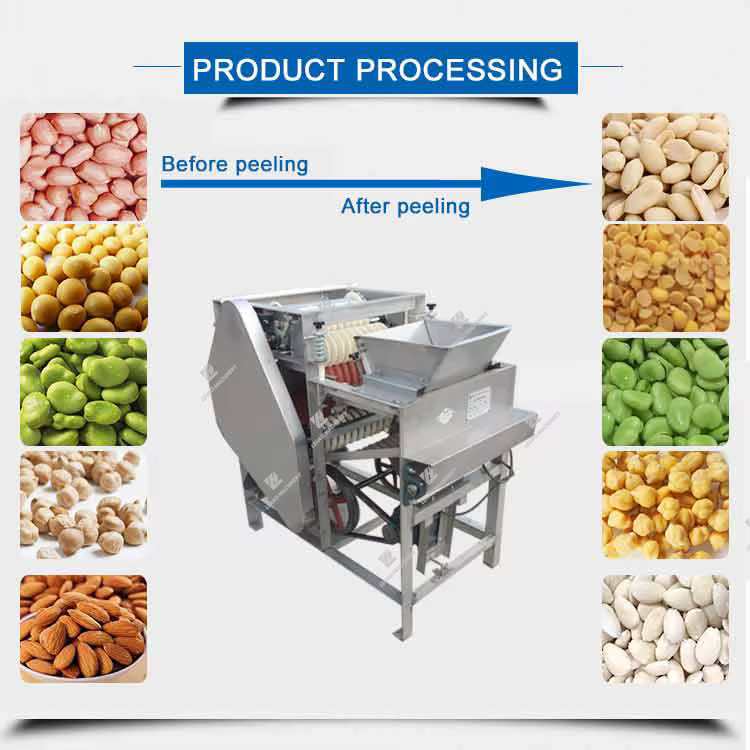 Local Popular Automatic Bean Product Peeling — image 4