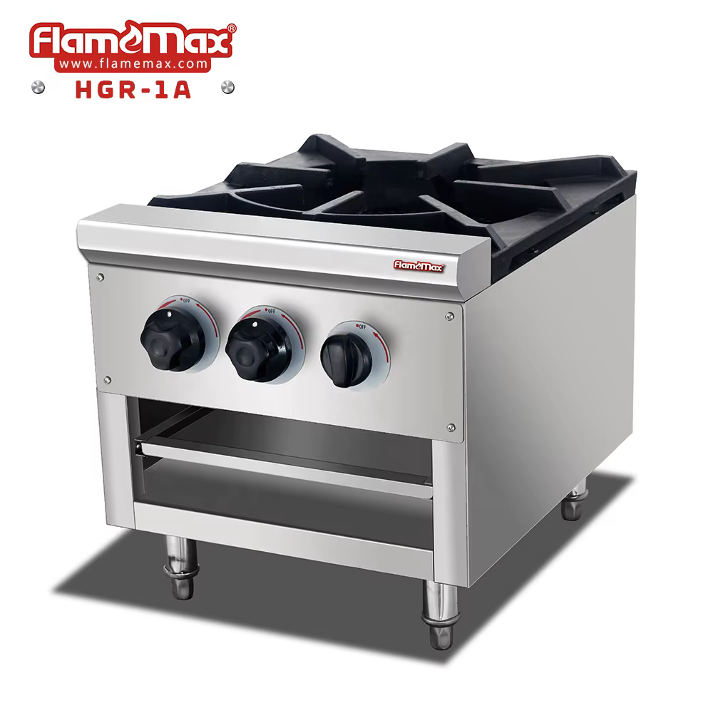 2 Burner Chinese Commercial Stainless Steel — image 2