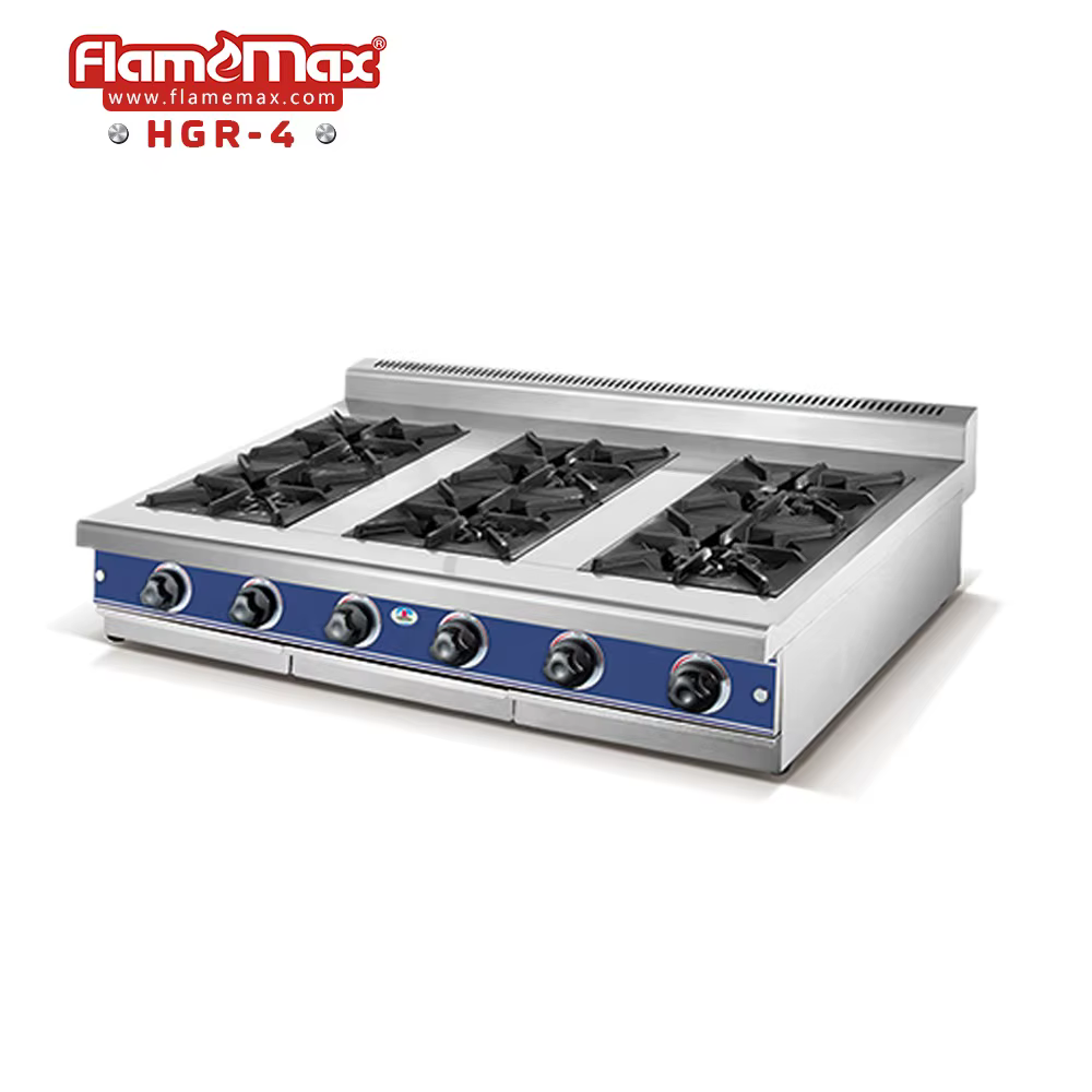 2 Burner Chinese Commercial Stainless Steel — image 4