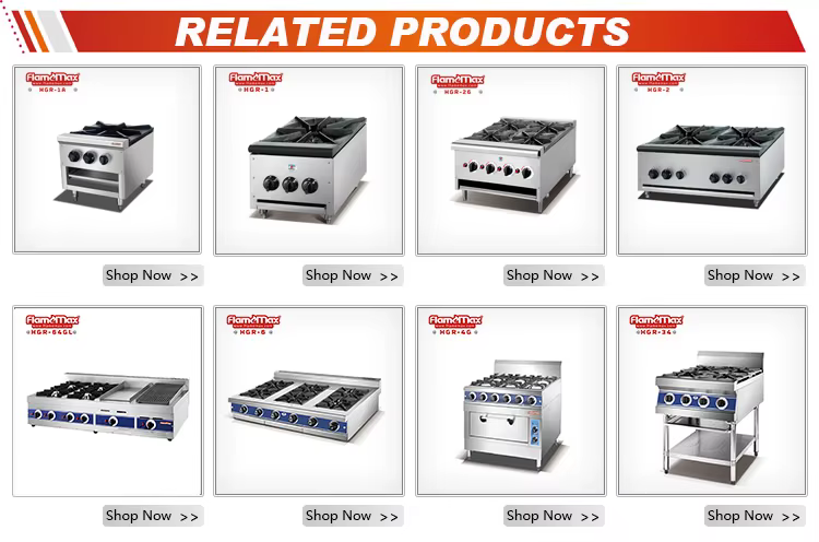 Commercial Stainless Steel Heavy Duty Gas — image 3