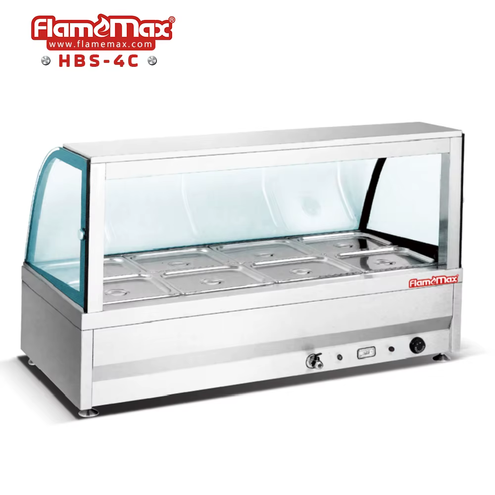 Commercial Food Warmer Display Showcase Bain — image 4