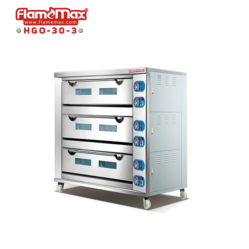 3 Deck 6 Tray Professional Gas — image 2