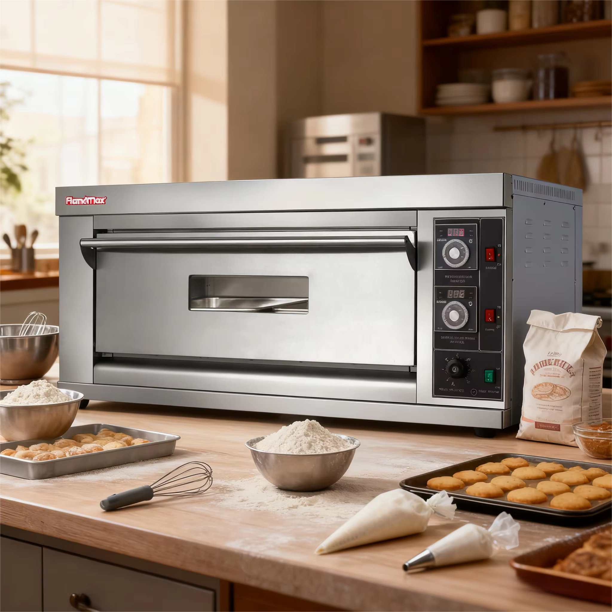 Electric Domestic Baking Oven 2 Deck — image 2
