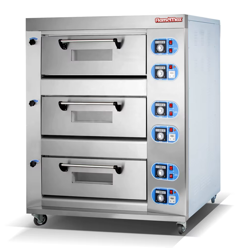 3 Deck 9 Tray Gas Pizza — image 2