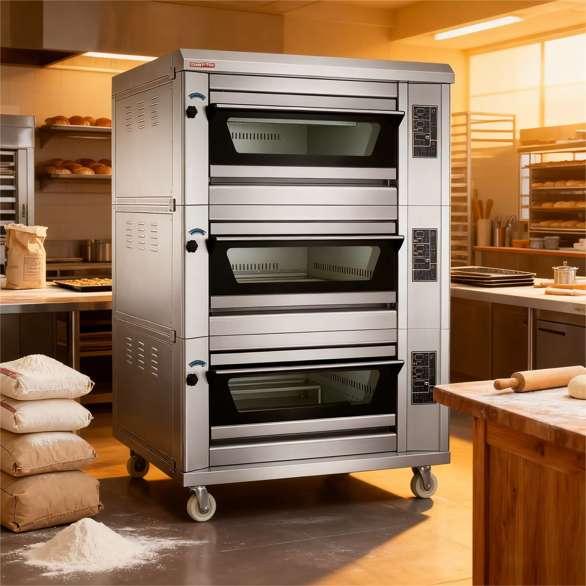 Commercial Oven Gas Free Stacking Oven — image 4