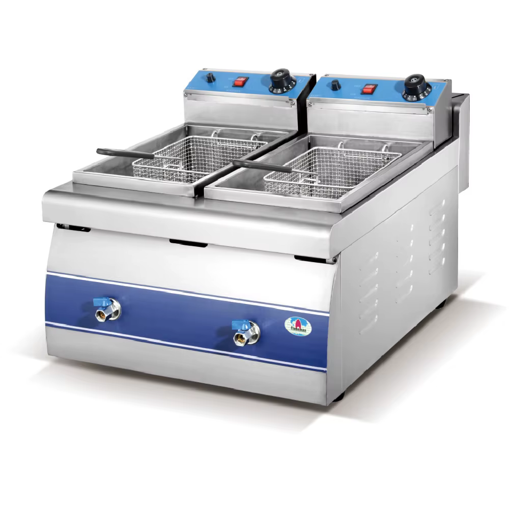 Industrial Stainless Steel Double Tank Gas — image 6