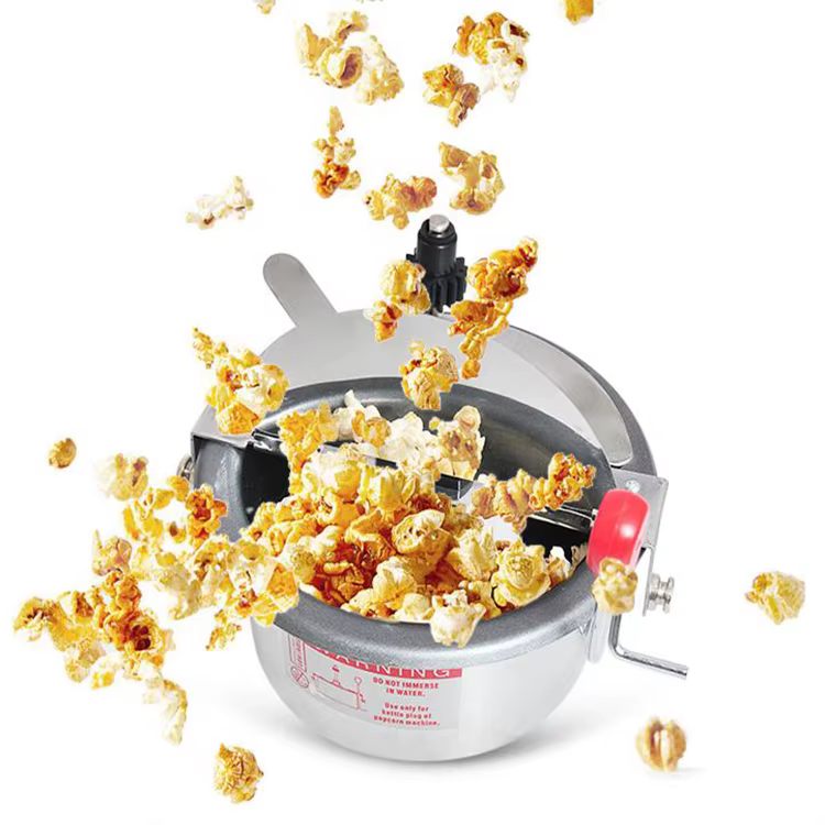 Commercial Electric Popcorn Machine With Large — image 4