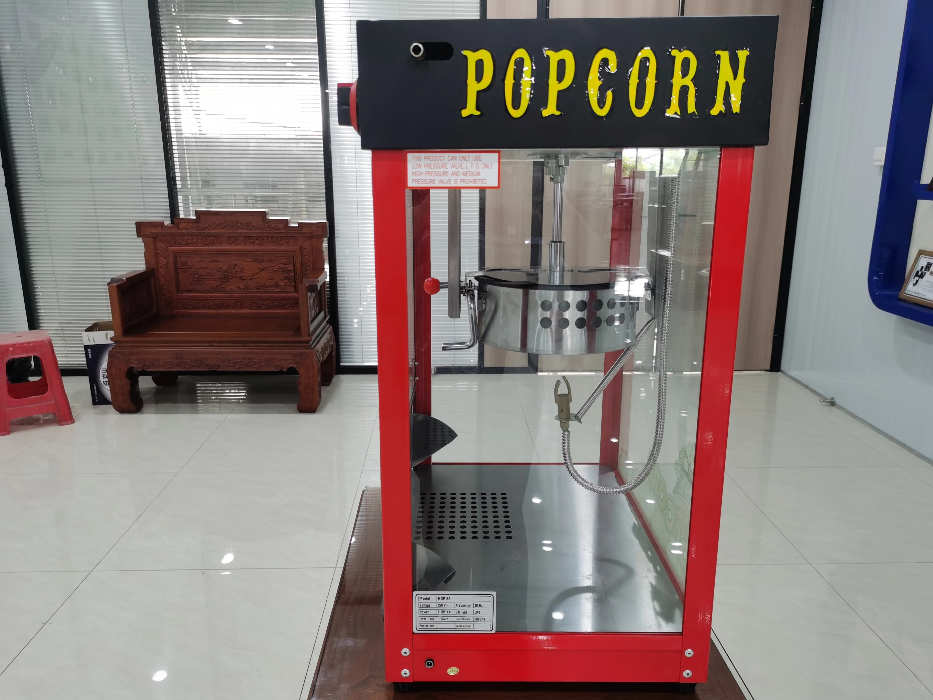 HGP 8A Popular Kettle Corn Popper — image 4