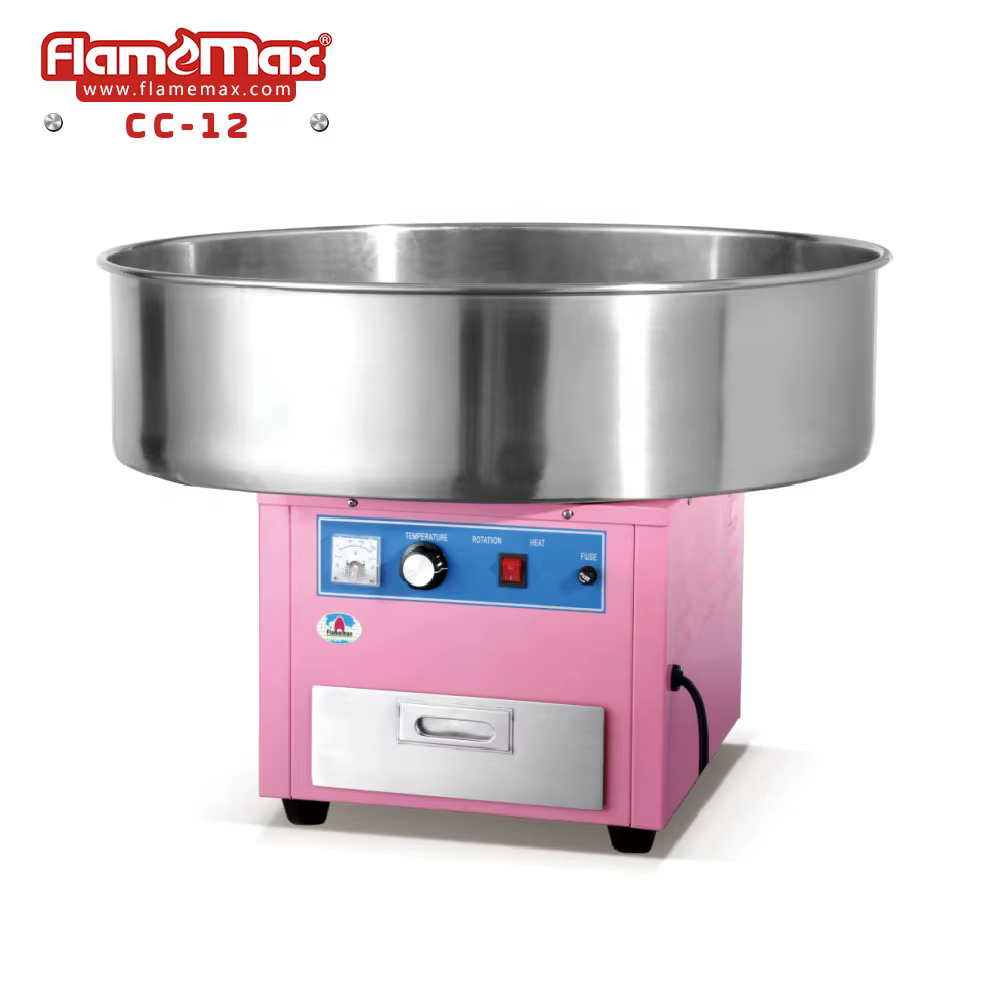 Commercial Stand Orange Cotton Candy Maker — image 4