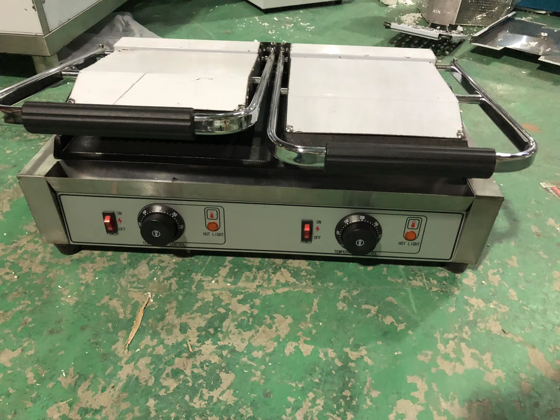 Commercial Griddle Sandwich Contact Grill Kitchen — image 2