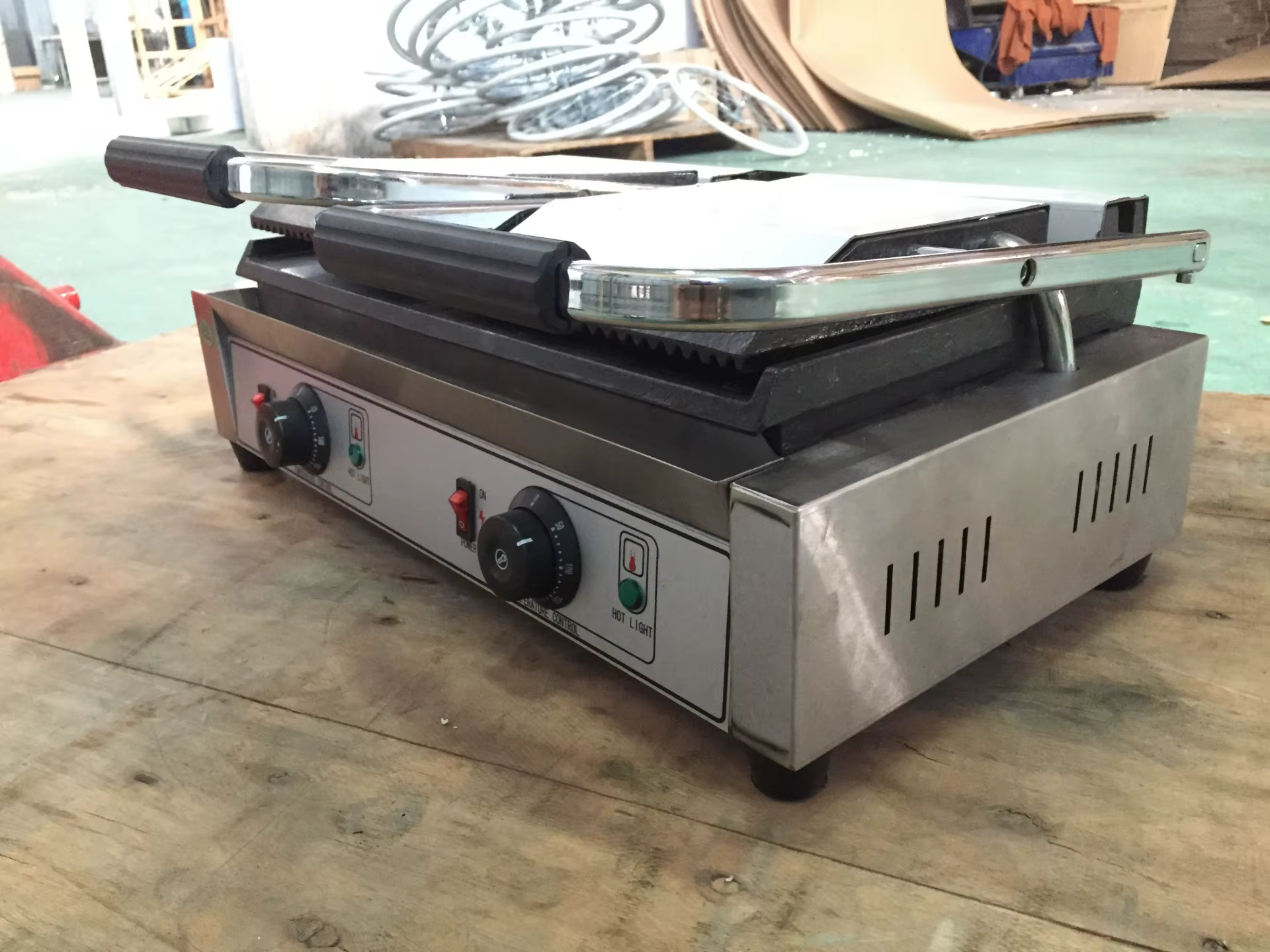 Commercial Griddle Sandwich Contact Grill Kitchen — image 6
