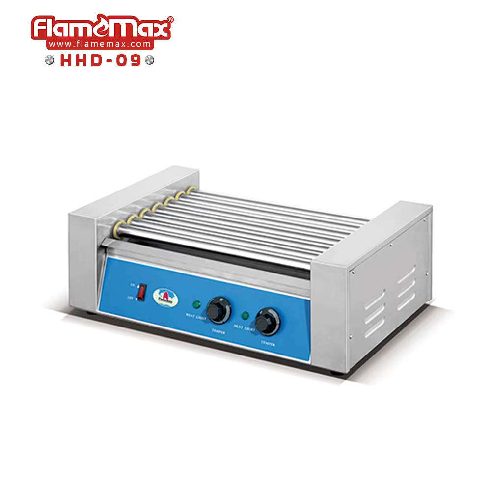 7 Roller Stainless Steel Vending Hot — image 5