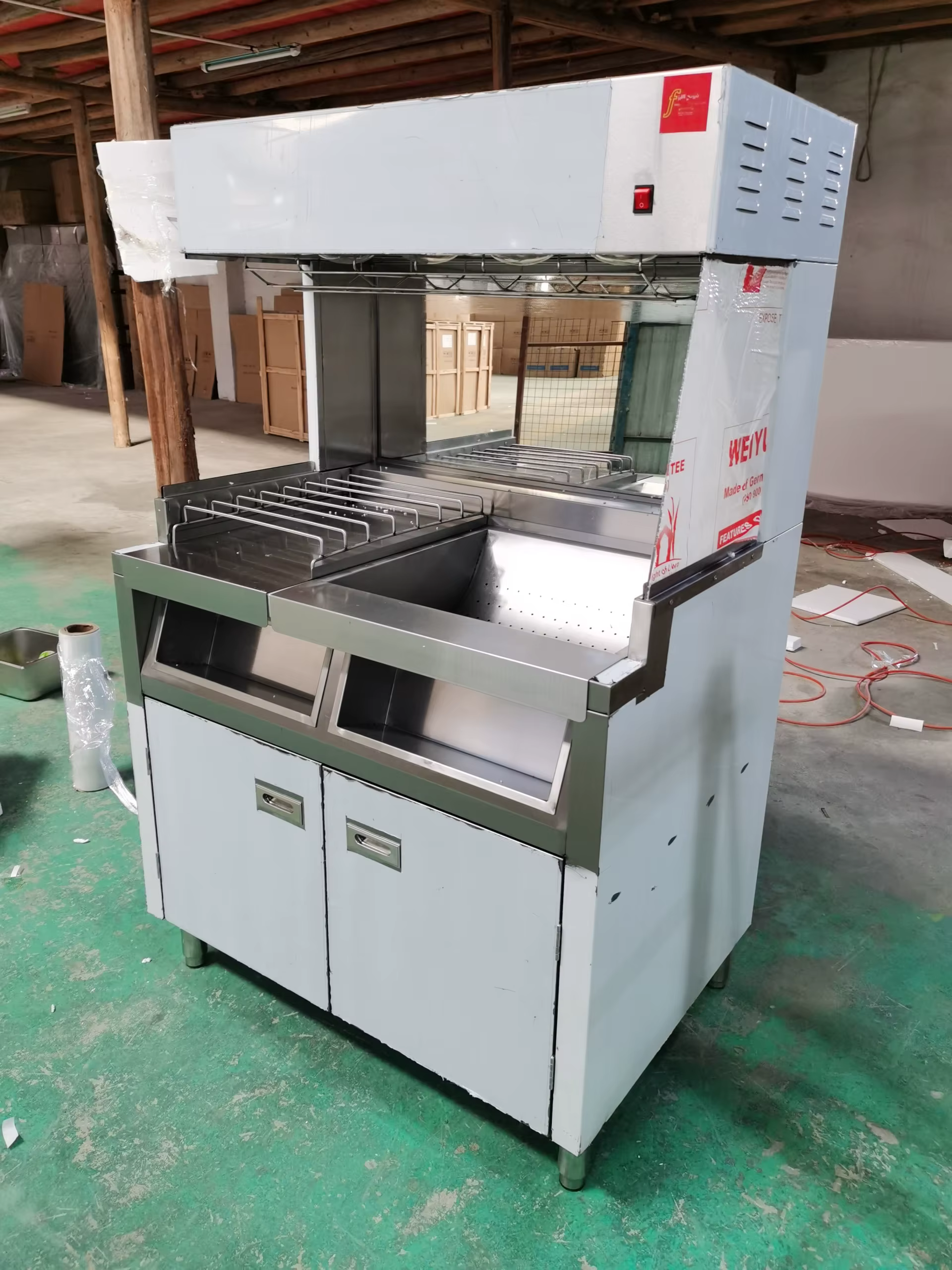 Pedestal Stainless Steel Electric Hot Food — image 2