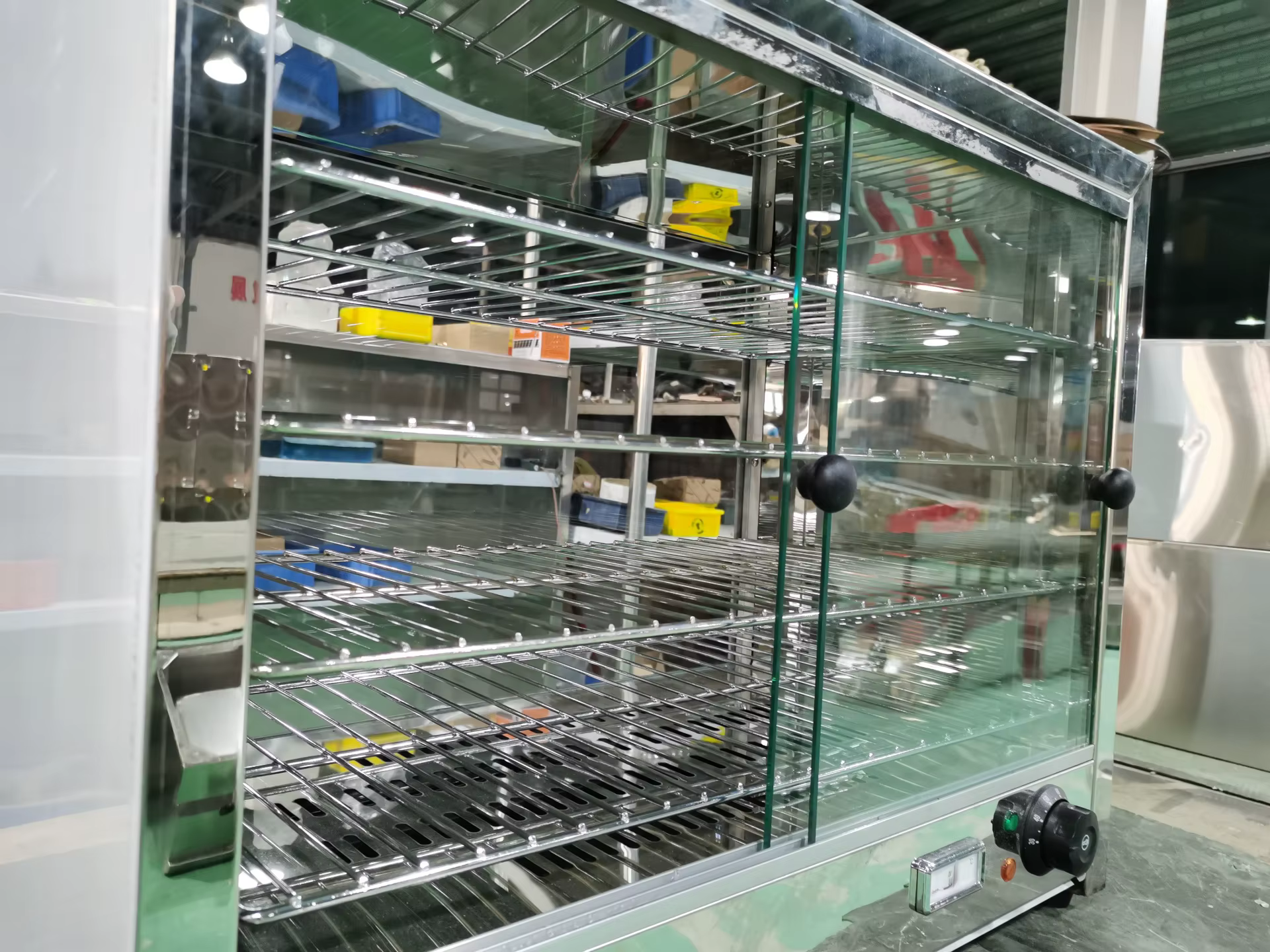 Stainless Steel Hot Food Display Showcase — image 3