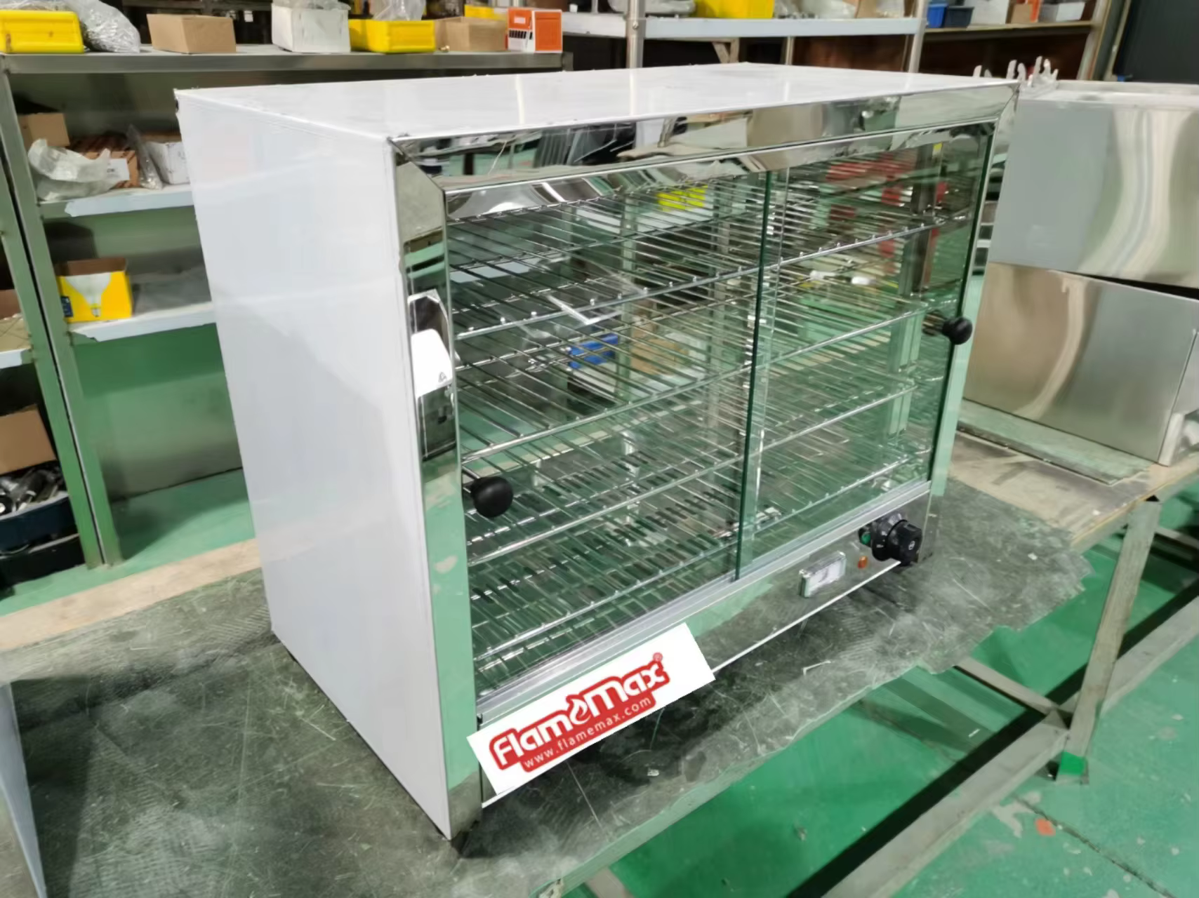 Stainless Steel Hot Food Display Showcase — image 4