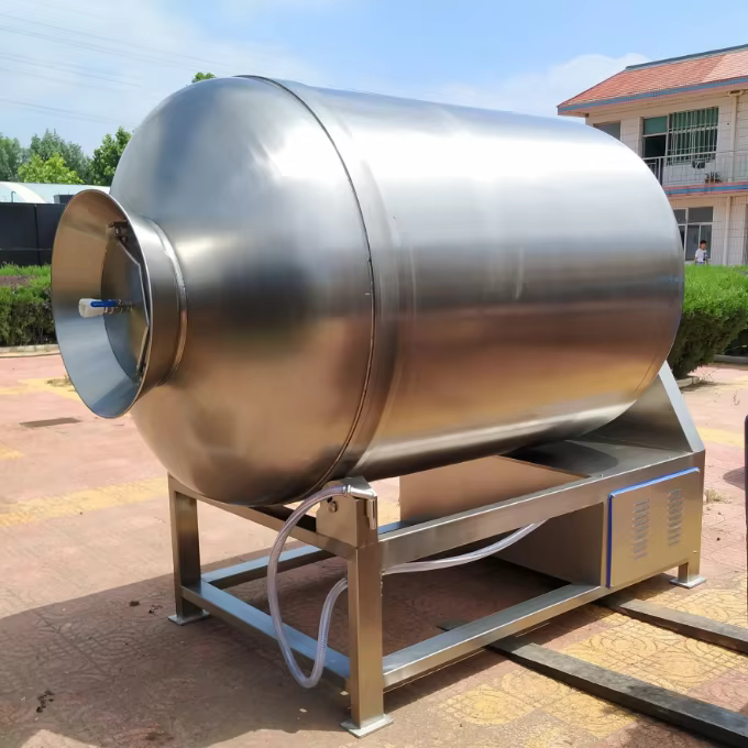 Industrial Meat Vacuum Tumbler Automatic Tilting — image 3