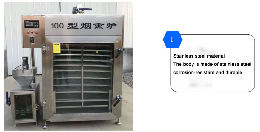China Professional Supplier Meat Smoker Electric — image 2