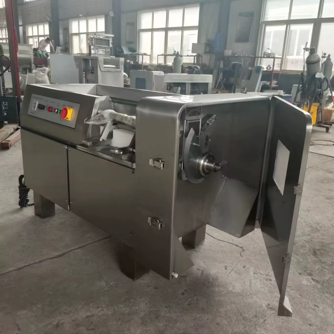 Meat Slicer Meat Strip Cutter Industrial — image 4