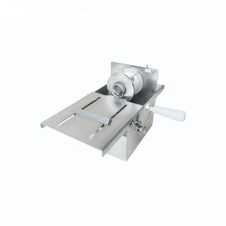 Hand Rolling Stainless Steel Sausage Making — image 5