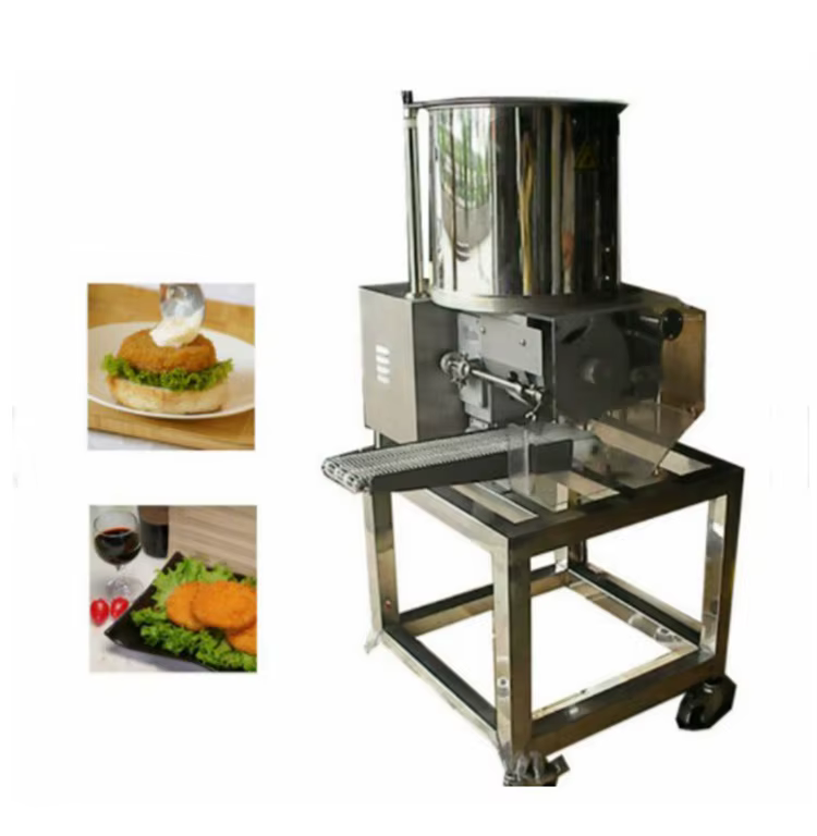 Automatic burger patty molding maker machine — image 3