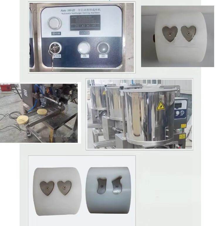 Automatic burger patty molding maker machine — image 6