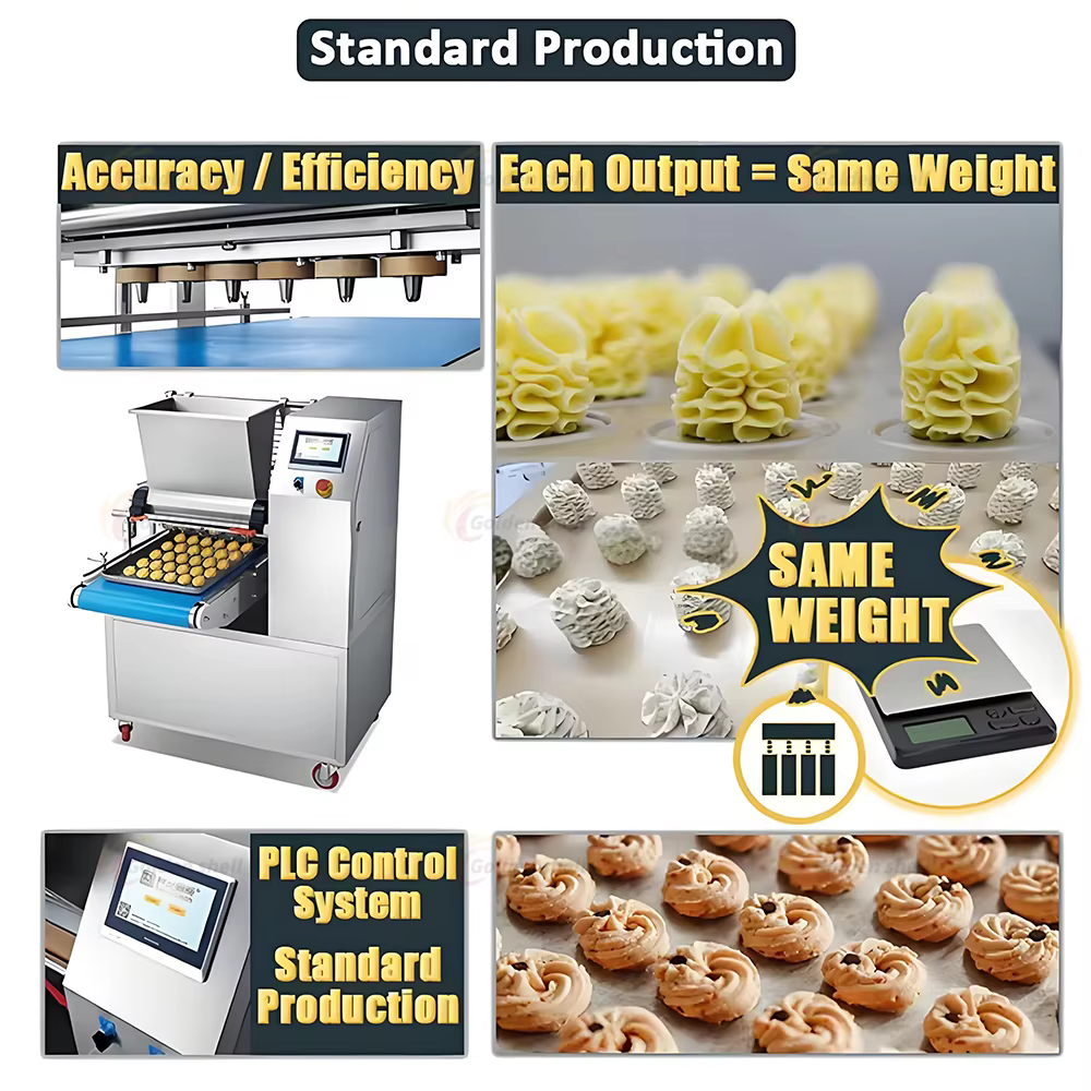 Automatic Double Color Cookie Cutter Biscuit — image 3