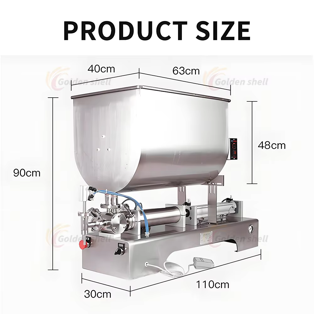Adjustable Durable Semi Automatic Industrial Sauce — image 4