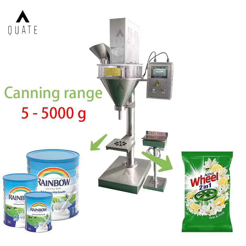 Semi Automatic Powder Filling Machine With — image 3