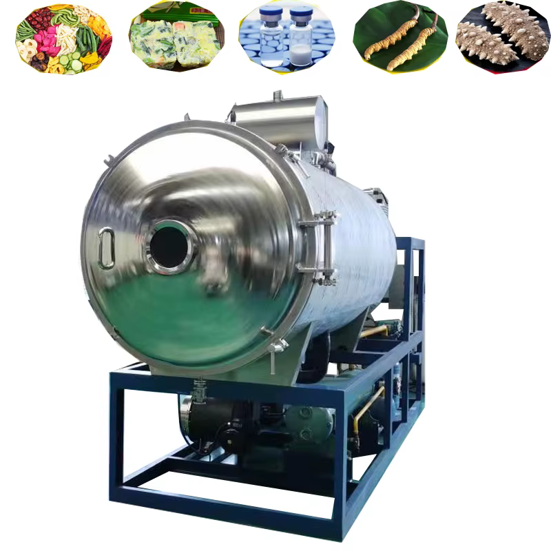 Factory Small Fruit Vegetable Vacuum Lyophilizer — image 4