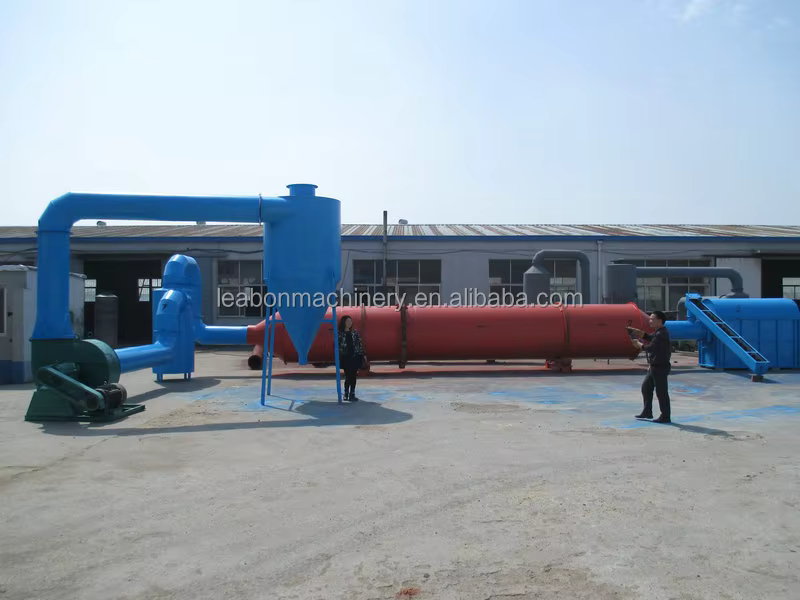 High Efficiency Wooden Sawdust Dryer Rotary — image 3