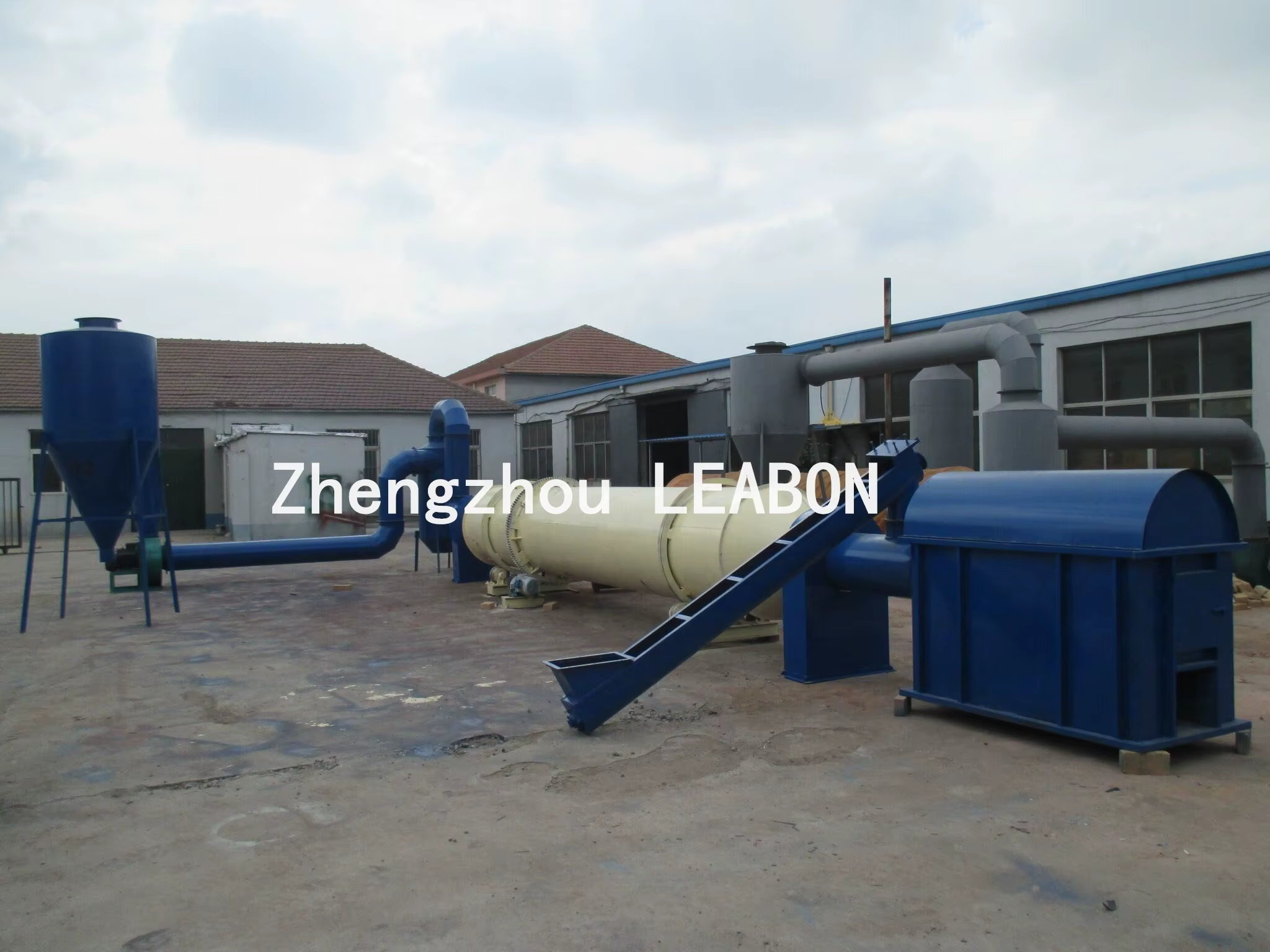 High Efficiency Wooden Sawdust Dryer Rotary — image 5