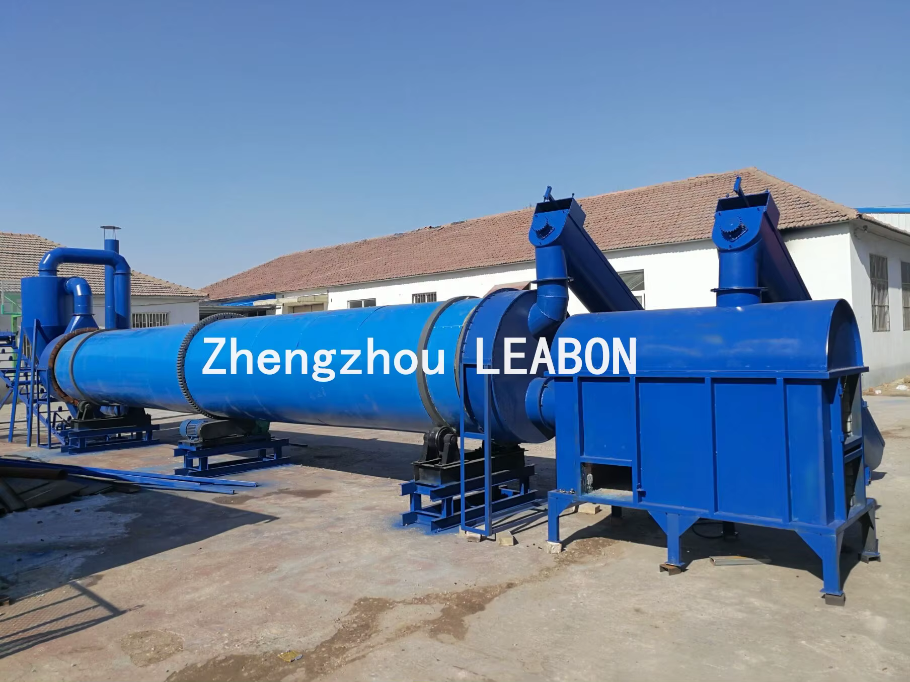 High Efficiency Wooden Sawdust Dryer Rotary — image 6