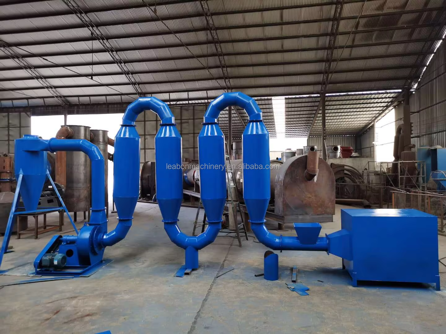 High Capacity Wood Chips Sawdust Rotary — image 4