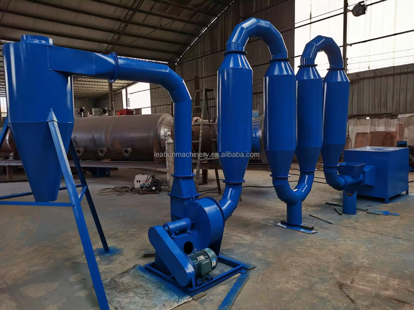 High Capacity Wood Chips Sawdust Rotary — image 5