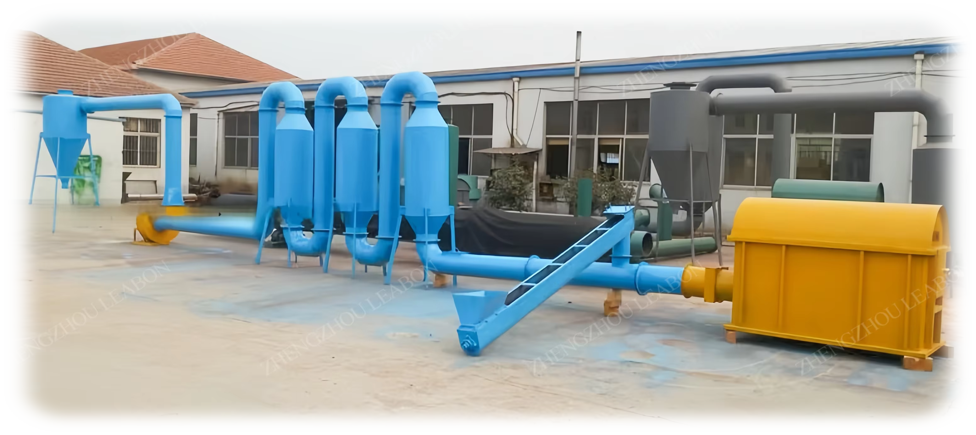 CE Approved Hot Airflow Pipe Dryer — image 3
