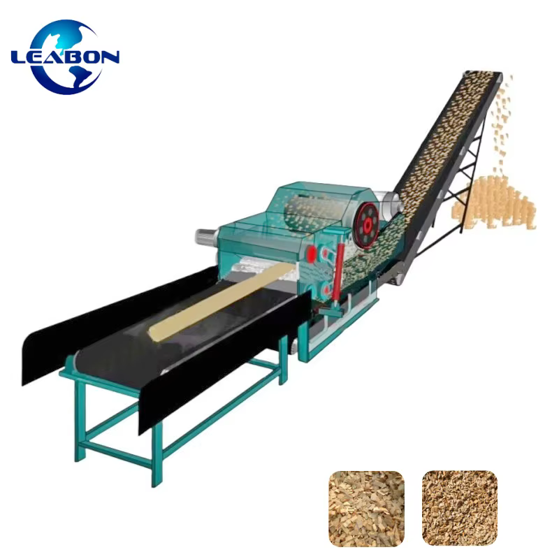 Intelligent Feeding Drum Wood Chipper Log — image 3