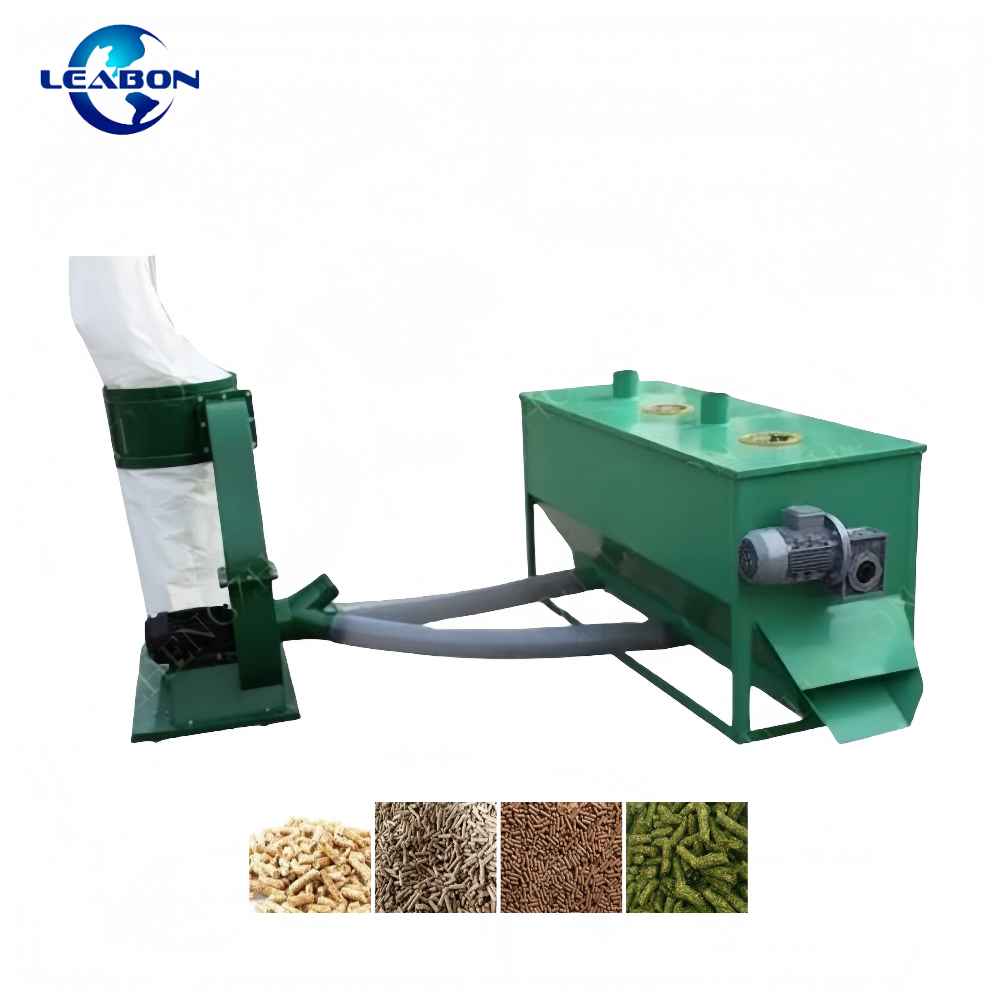 Horizontal Soybean Corn Wheat Pellet Cooler — image 3