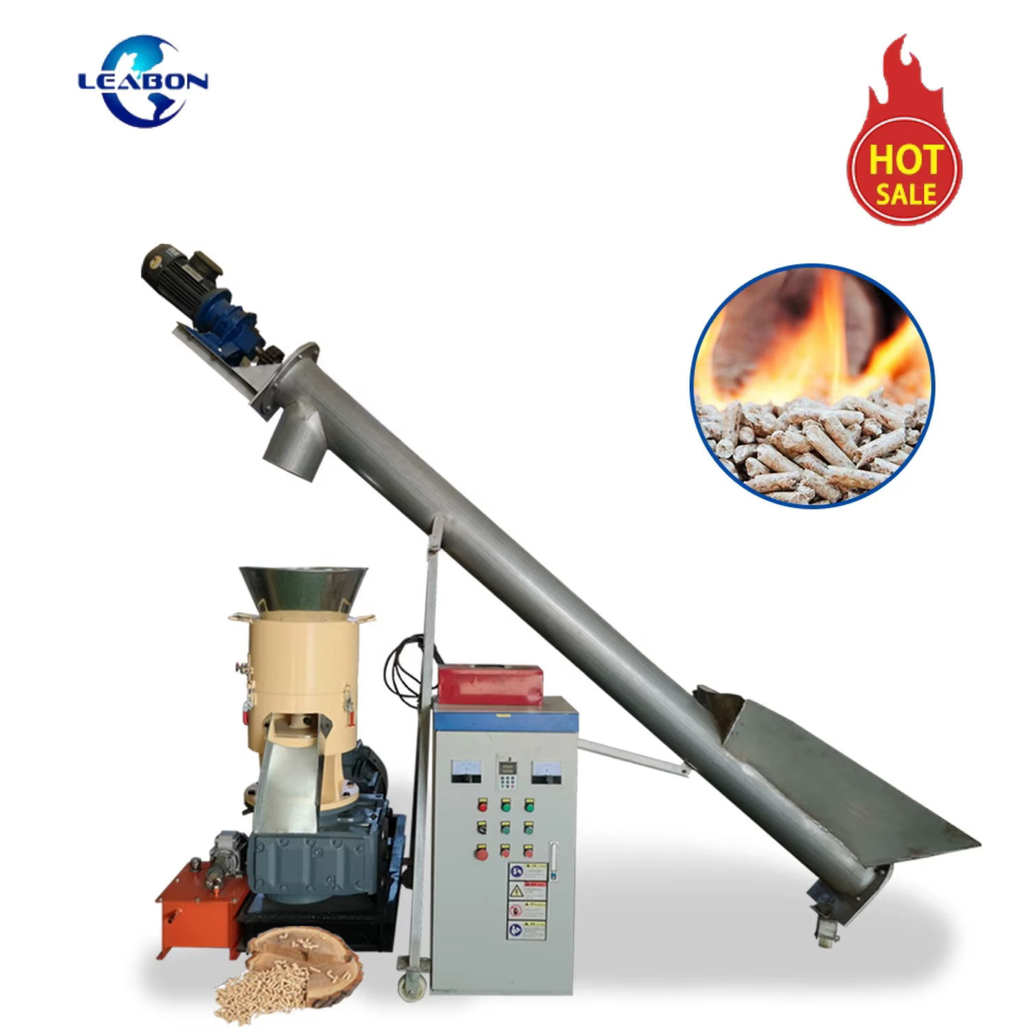 Hot Sale Wood Paddy Straw Pellet — image 2