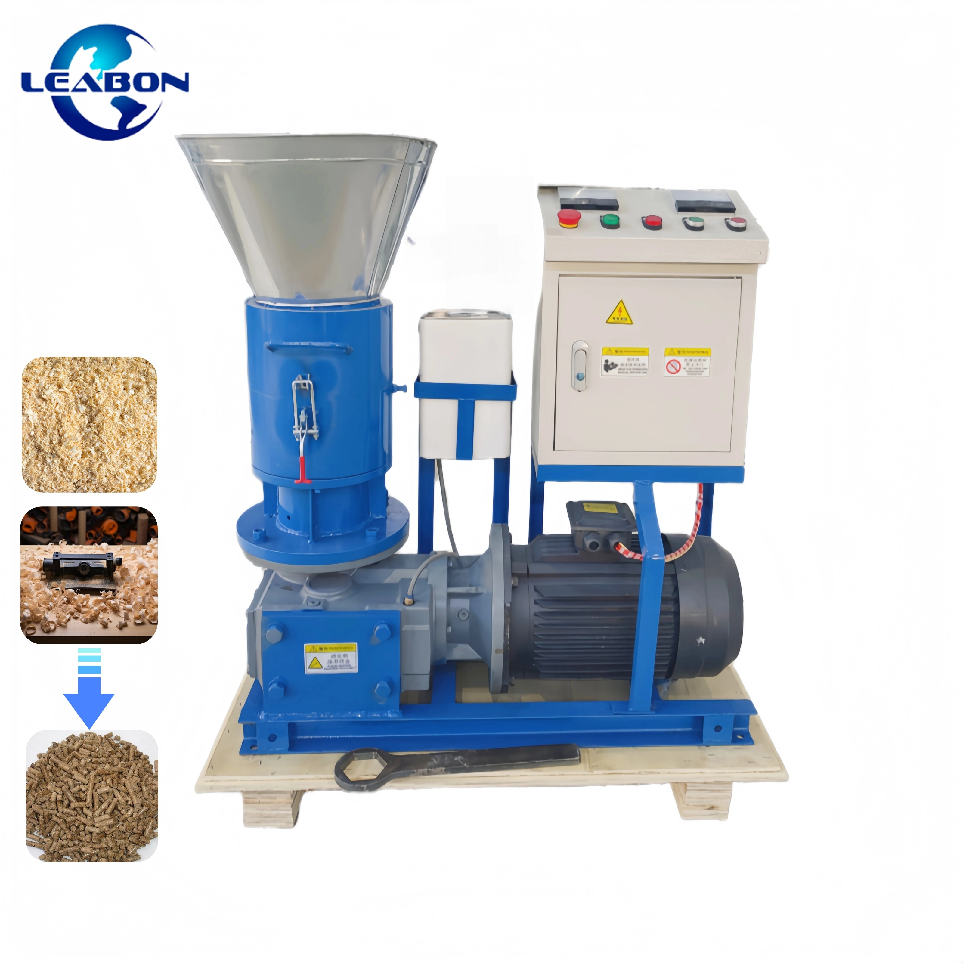 High Efficiency Rice Husk Pellet Maker — image 2