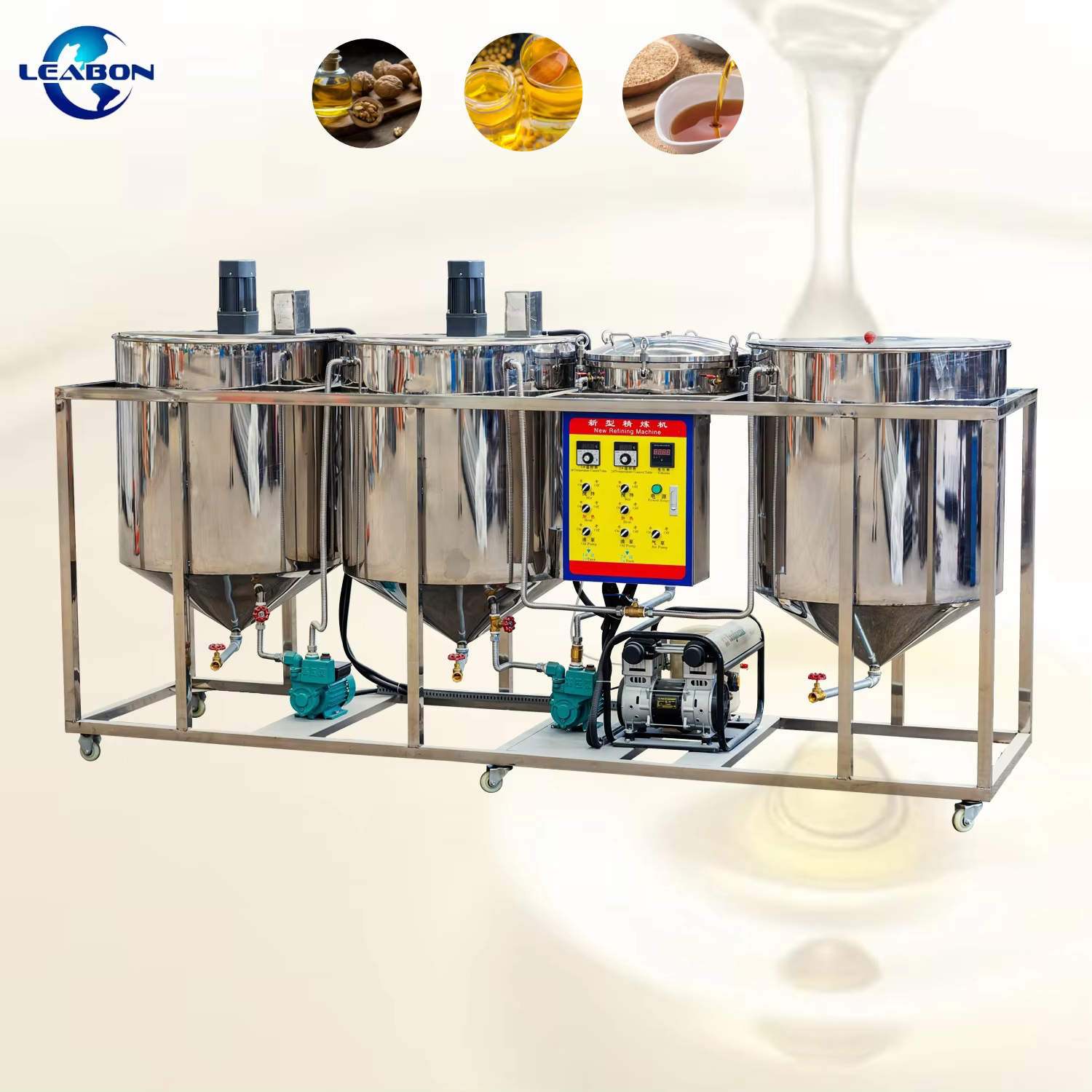 Almond Peanut Sesame Oil Refinery Machine — image 3