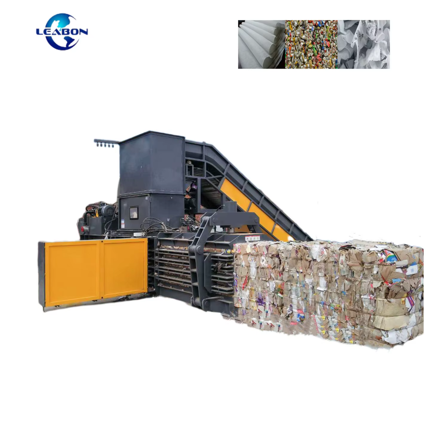 Customized Horizontal Carton Baler Fabric Baling — image 2