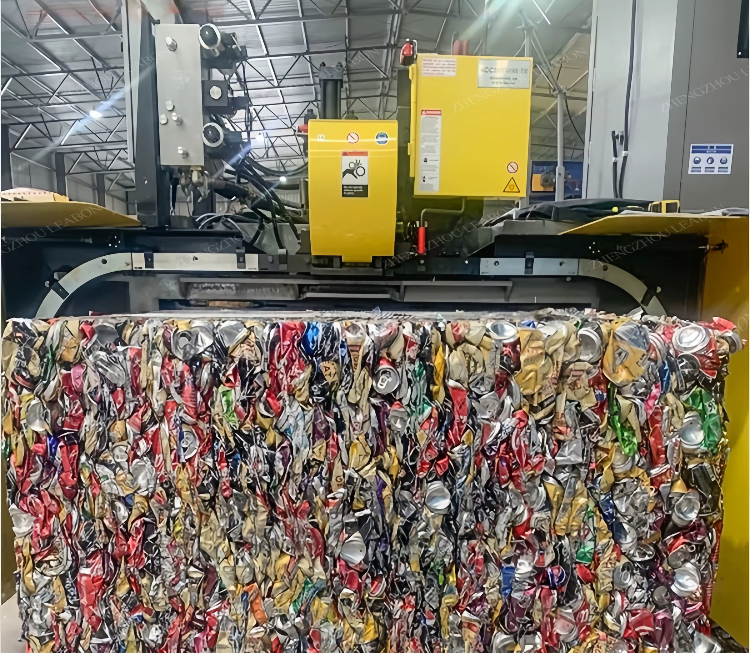 Customized Horizontal Carton Baler Fabric Baling — image 5