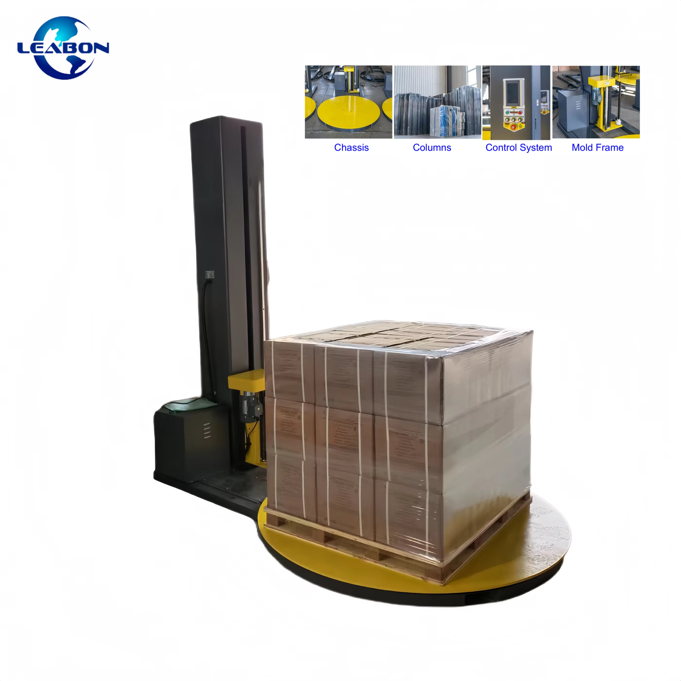 Popular Automatic Pallet Stretch Film Wrapping — image 2