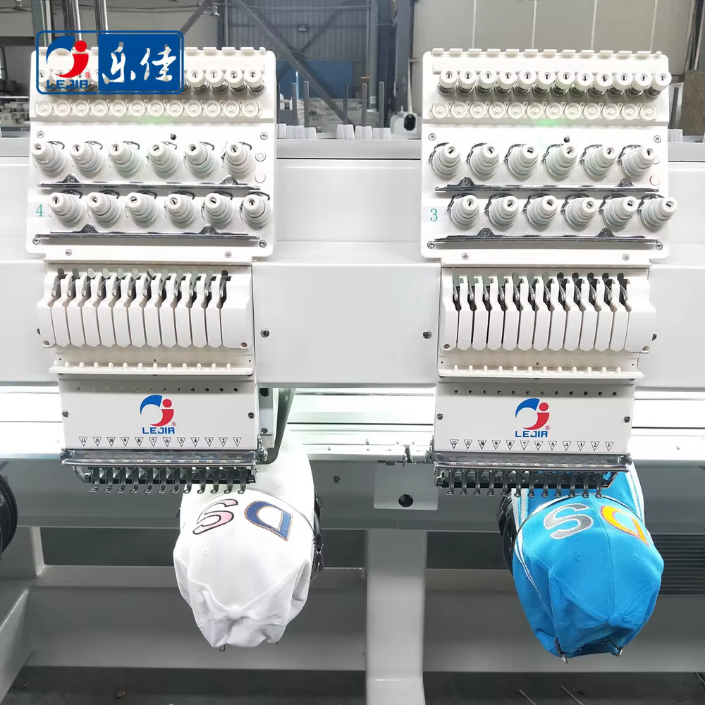 Lejia 3 Head Cap Embroidery Machines — image 5